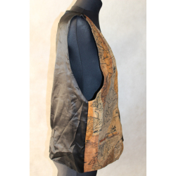 KAMIZELKA MOTOR SKÓRA MATERIAŁ rozm. S